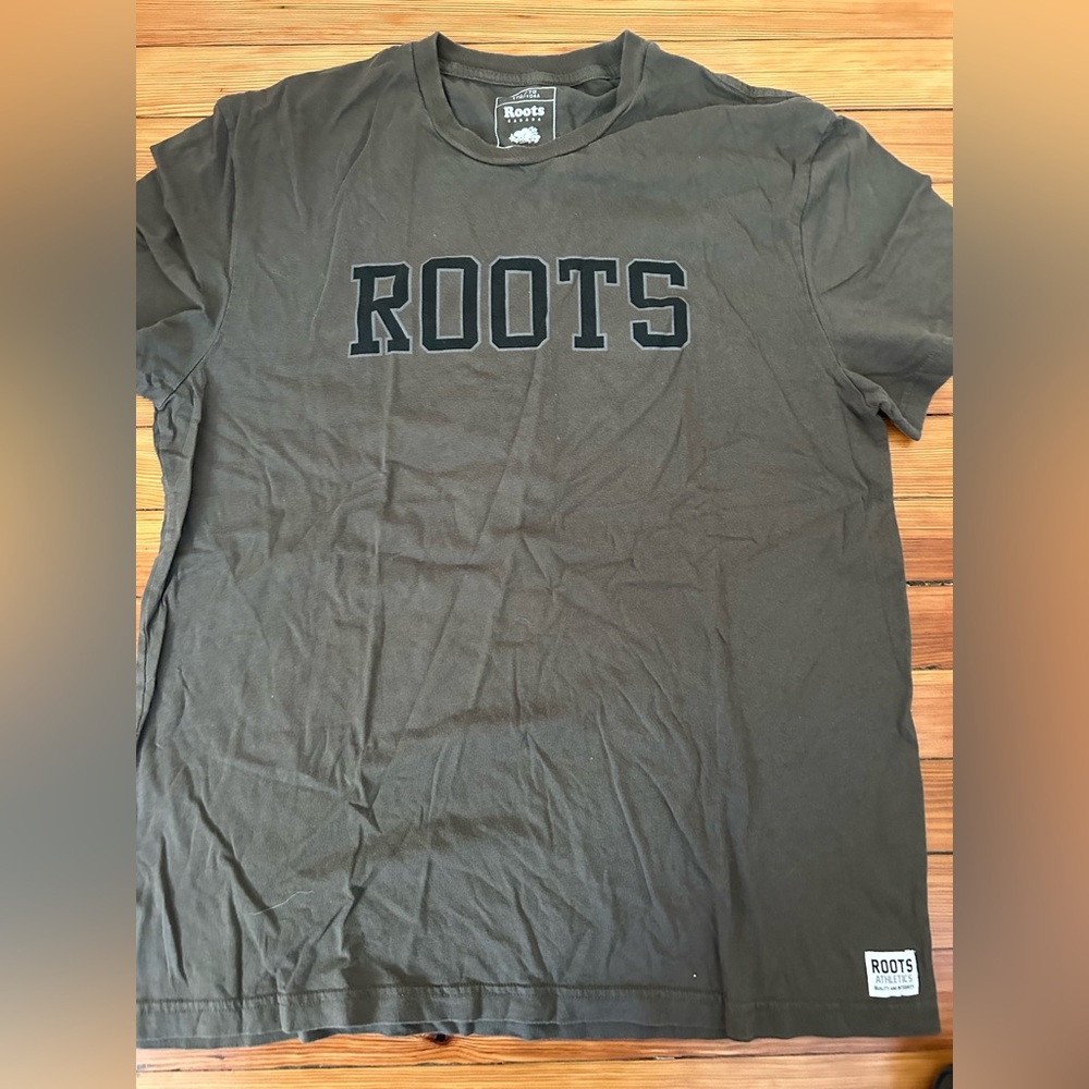 Roots Charcoal Tee